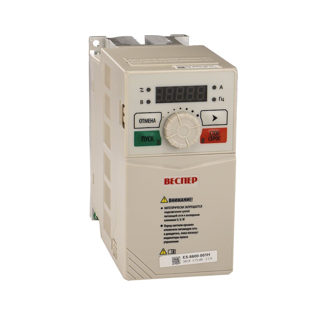 E5-8600-001Н 0,75кВт 380В